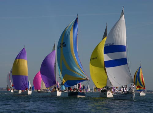 PASSING THE NEEDLES ROUND THE ISLAND 2006